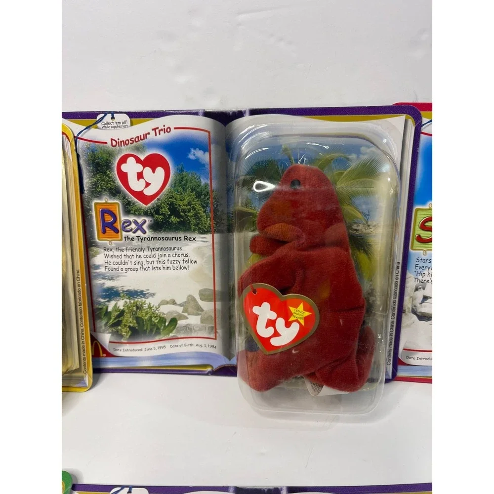 2000 TY Teenie Beanie Babies International McDonalds Toys Complete Set of 11‎